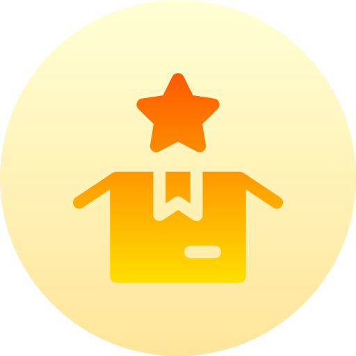 icon gift star