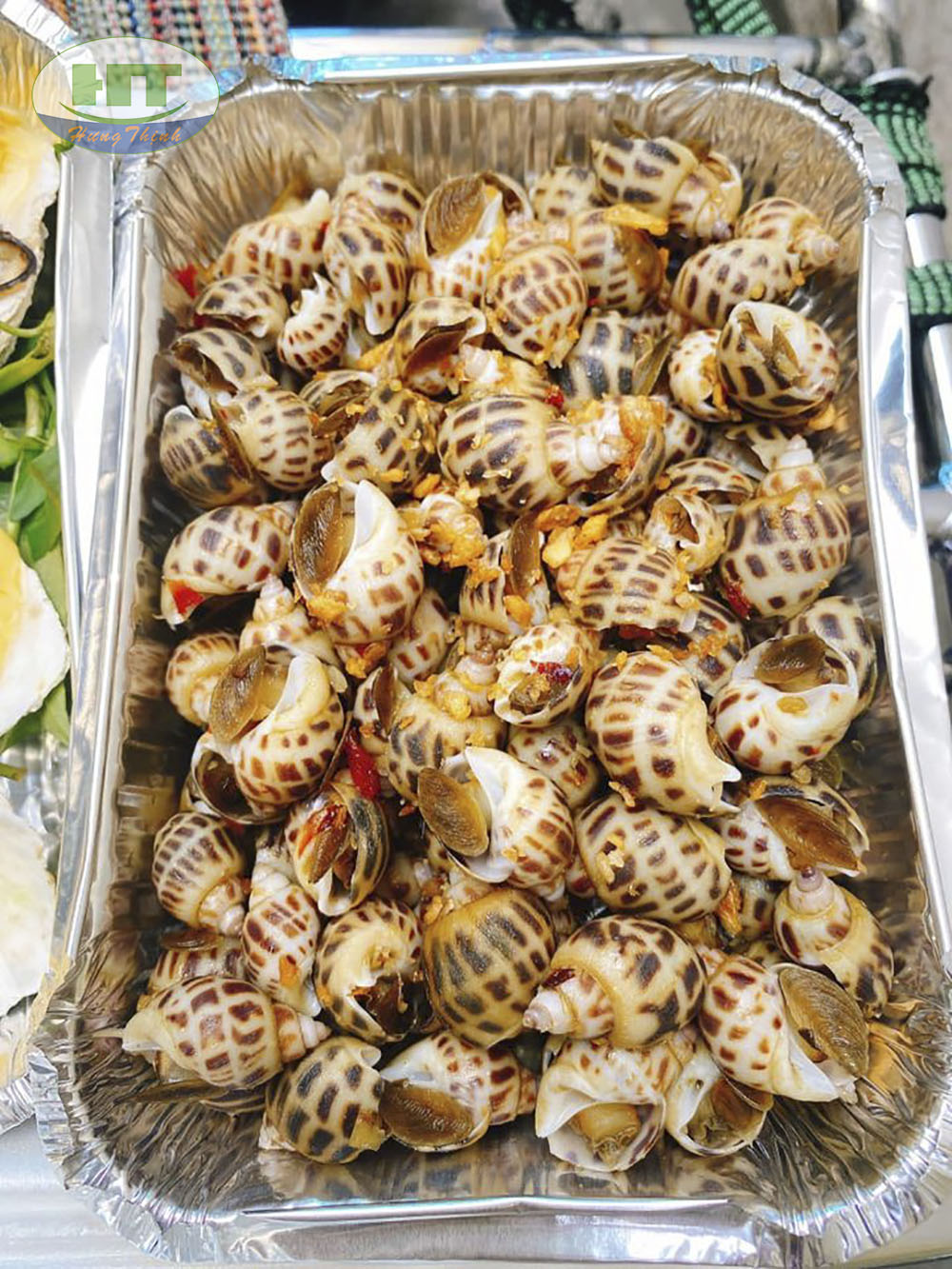 ốc hương biển cháy tỏi