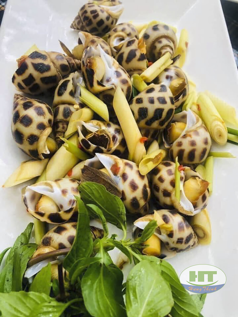 ốc hương hấp sả ớt